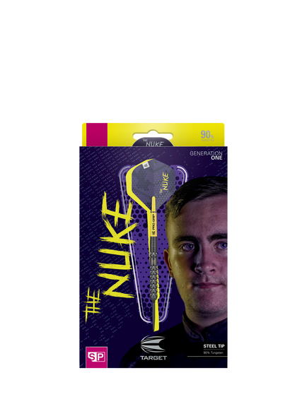 Target Darts Luke Littler Generation One Swiss Point Darts Set, 23g - view 2, Black