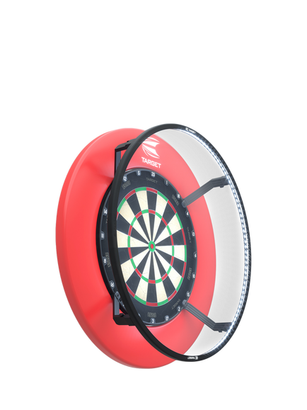 Target Darts Corona Magnetic Dartboard Lighting System, Black, Black