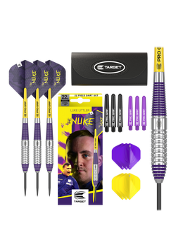 Target Darts Luke Littler Steel Tip Brass Darts Set, N/A
