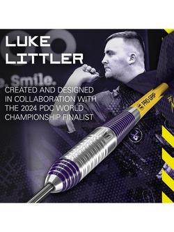 Target Darts Luke Littler Steel Tip Brass Darts Set - view 2, N/A