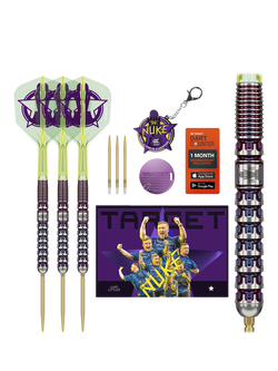 Target Darts Luke Littler 2025 World Champion Edition Darts Set, Black, Black