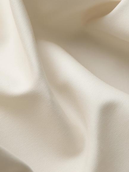 John Lewis Cool & Silky Egyptian Cotton Sateen 800 Thread Count Flat Sheet, Emperor, Cream - view 2, Cream