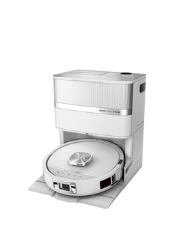 Shark PowerDetect UV Reveal RV3000XEUKWH 2-in-1 Robot Vacuum Cleaner, White, White