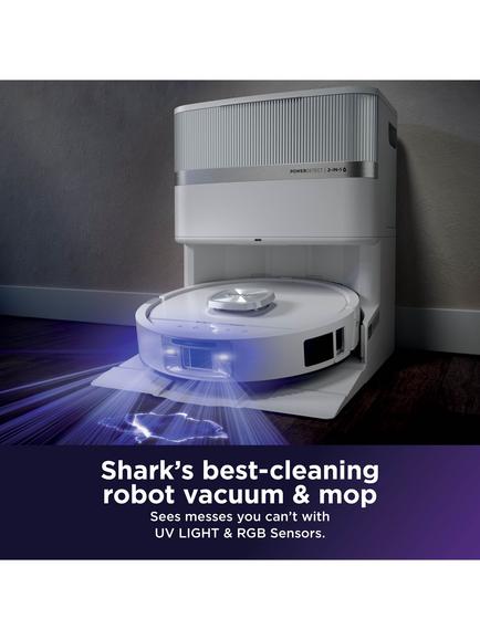 Shark PowerDetect UV Reveal RV3000XEUKWH 2-in-1 Robot Vacuum Cleaner, White - view 2, White