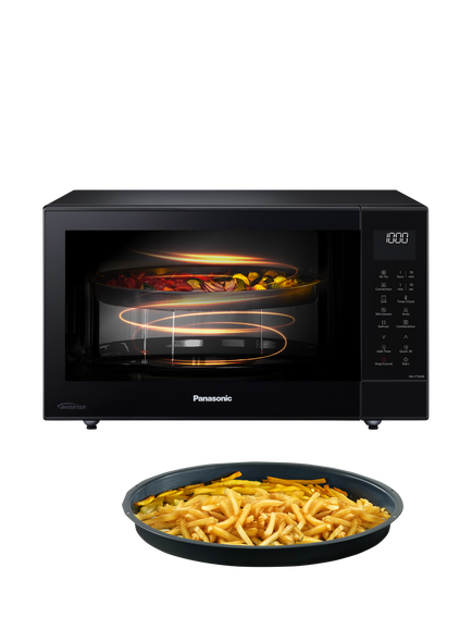 Panasonic NN-CT56RBBPQ Freestanding Airfry, Convection, Grill & Microwave, Black, Black