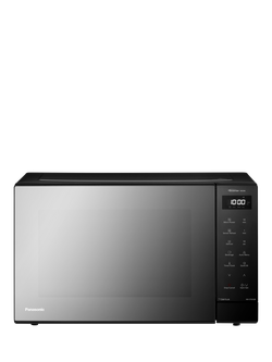 Panasonic NN-ST65QBBPQ Freestanding Microwave, Black, Black