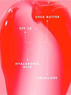 Hello Sunday The One For Your Lips Tinted Lip Balm, SPF 50, Cherry Glaze - view 2, Cherry Glaze