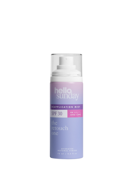 Hello Sunday The Retouch One Reapplication Mist SPF 30, 75ml, Clear