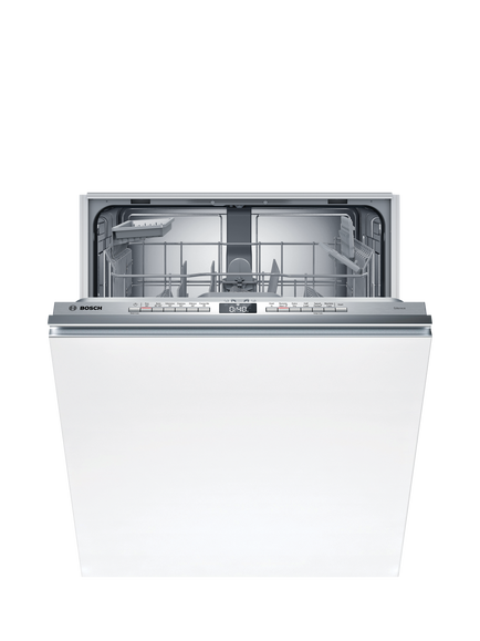 Bosch Series 4 SMH4HTX11G Integrated Dishwasher with Extra Dry, Silver, Silver