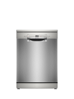 Bosch SMS2HVI06G Freestanding Dishwasher, Silver, Silver
