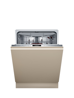 Neff N70 S197ZCX08G Fully Integrated Dishwasher, Silver, Silver