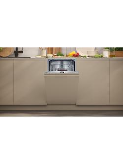 Neff S875HKX32G Freestanding Dishwasher, Silver - view 2, Silver