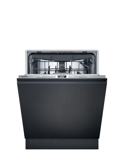 Siemens IQ300 SN73HX03VG Fully Integrated Dishwasher with VarioSpeed Plus, Silver, Silver