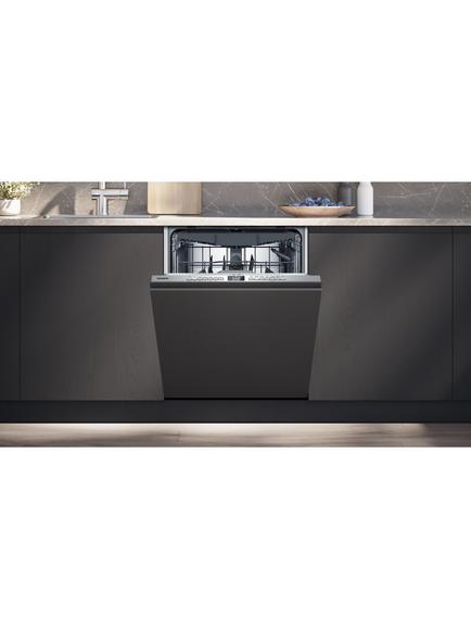Siemens IQ300 SN73HX03VG Fully Integrated Dishwasher with VarioSpeed Plus, Silver - view 2, Silver