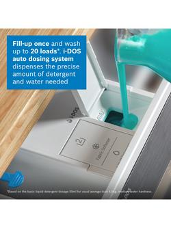 Bosch WGB264A1GB Freestanding Washing Machine, 11kg Load, 1400rpm Spin, White - view 2, White