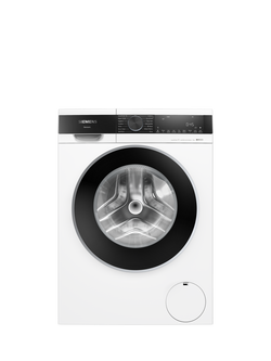Siemens IQ500 WG46G2Z4GB Freestanding Washing Machine, 9kg Load, 1600rpm Spin, White, White