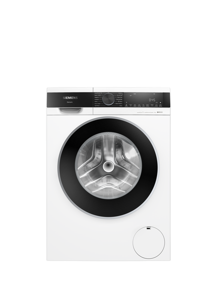 Siemens IQ500 WG46G2Z4GB Freestanding Washing Machine, 9kg Load, 1600rpm Spin, White, White