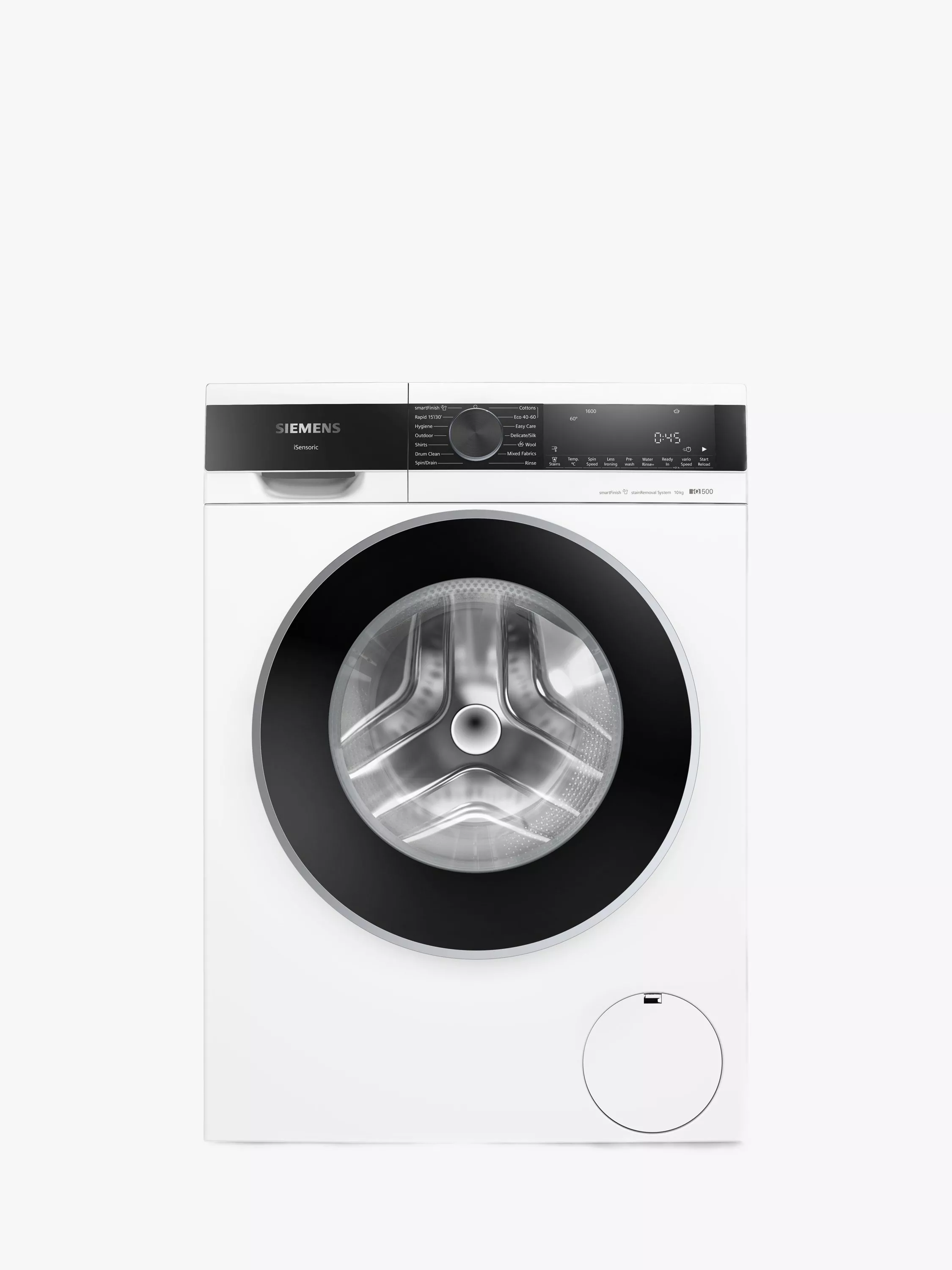 White washing machine