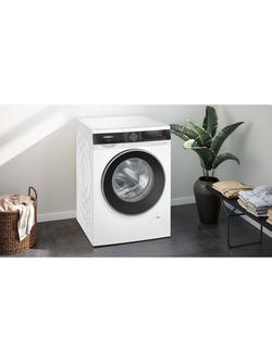 Siemens IQ500 WG56G2Z4GB Freestanding Washing Machine, 10kg Load, 1600rpm Spin, White - view 2, White
