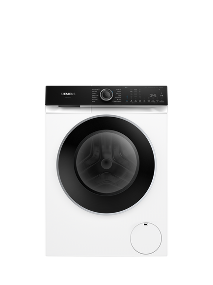 Siemens IQ500 Freestanding Washing Machine, 10kg Load, 1600rpm Spin, WG56H2A9GB, WG56H2AXGB, White