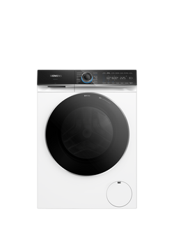 Siemens IQ700 i-Dos WG66B2A1GB Freestanding Washing Machine, 11kg Load, 1600rpm Spin, White, White