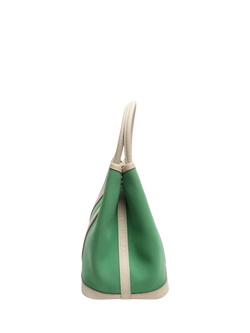 Pre-loved Hermès 2018 Garden Party Bag, Green - view 2, Green