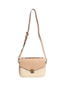 Pre-loved Louis Vuitton 2018 Pochette Metis Bag, Neutral - view 2, Neutral