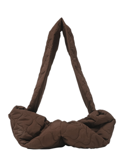 By Teddy Quilted Pet Sling, Chocolate Brown - view 2, Chocolate Brown