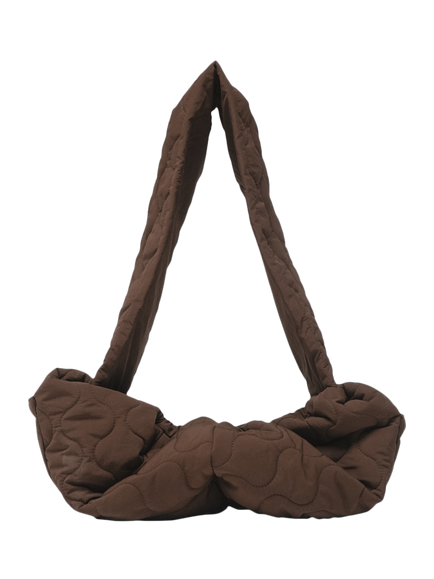 By Teddy Quilted Pet Sling, Chocolate Brown - view 2, Chocolate Brown