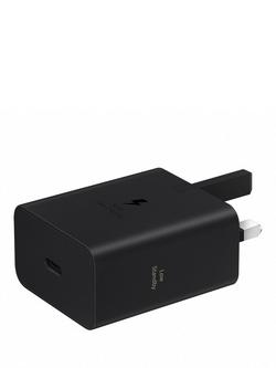 Samsung Super Fast Charger 3.0, USB Type-C (No Cable), 60W, Black, Black