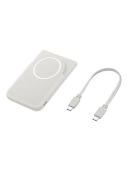 Samsung Qi2 Magnet Wireless Battery Pack, Grey - view 2, Grey