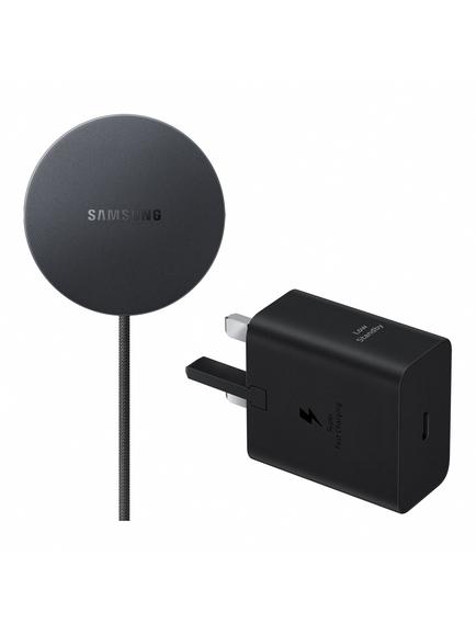 Samsung Magnetic Wireless Qi2 Charger Pad, 25W, with Charger, 45W, Dark Grey - view 2, Dark Grey