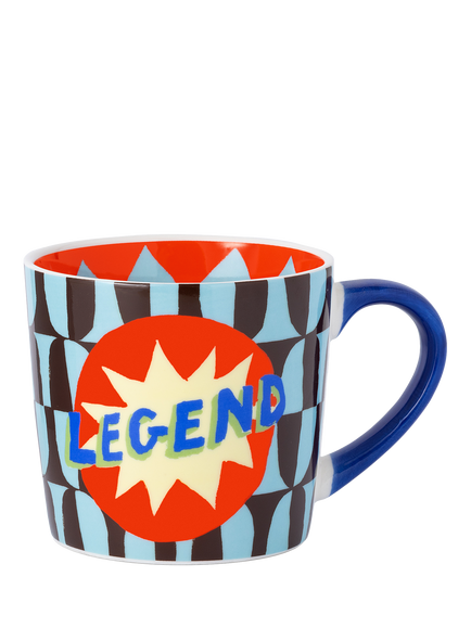 Eleanor Bowmer Legend New Bone China Mug, 300ml, Multi Multi