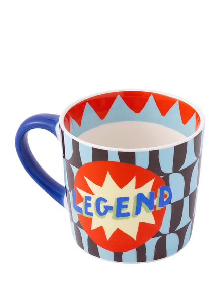Eleanor Bowmer Legend New Bone China Mug, 300ml - view 2, Multi Multi