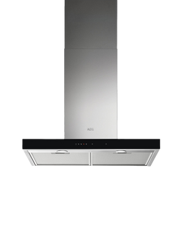 AEG OUTLET DBE5761HG 70cm Chimney Cooker Hood, Like New, Stainless Steel, Stainless Steel