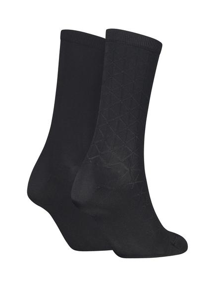 Calvin Klein Dropneedle Crew Socks, Pack of 2, Black - view 2, Black