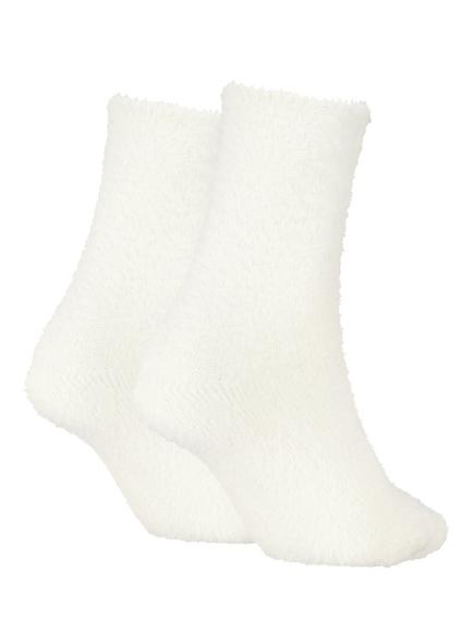 Calvin Klein Cosy Crew Socks, Pack of 2, White - view 2, White