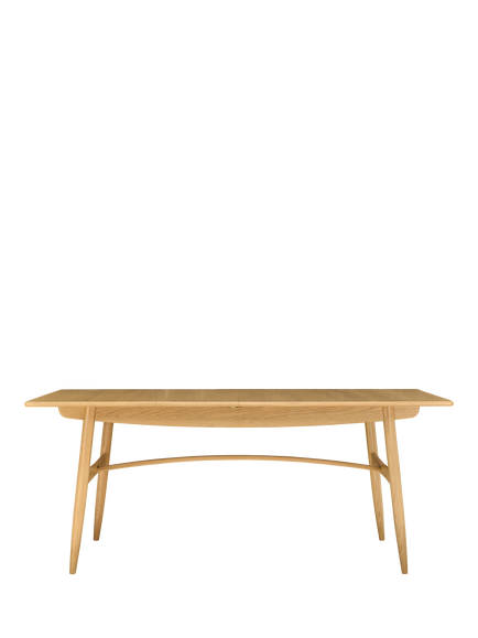 ercol Chartridge 6-8 Seater Extending Dining Table, Oak - view 2, Oak