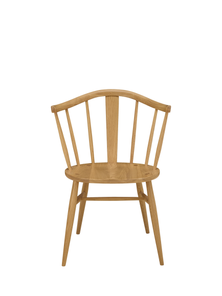 ercol Chartridge Dining Chair, Oak - view 2, Oak