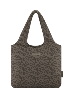Kapten & Son Skara Cloud Shopper Bag, Leo Brown, Leopard Brown