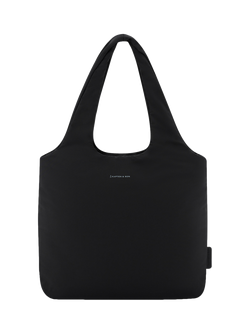 Kapten & Son Skara Cloud Shopper Bag, Black, All Black