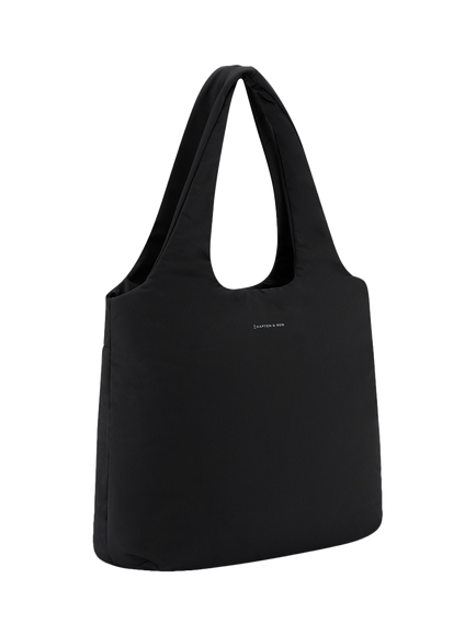 Kapten & Son Skara Cloud Shopper Bag - view 2, All Black