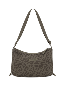 Kapten & Son Skara Small Crossbody Bag, Leo Brown, Leopard Brown
