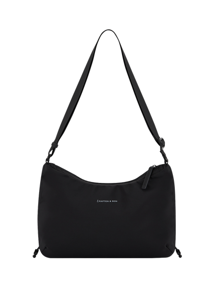 Kapten & Son Skara Small Shoulder Bag, All Black