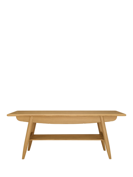 ercol Chartridge Coffee Table, Oak - view 2, Oak