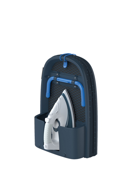 Joseph Joseph Pocket Table Top Ironing Board, Black/Blue