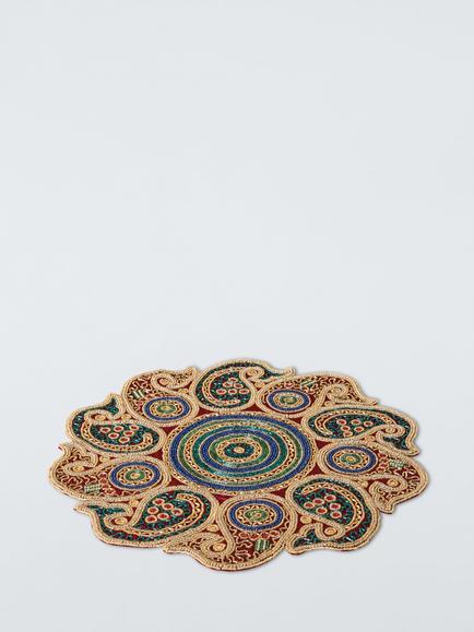 John Lewis Diwali Beaded Table Centrepiece, 52cm, Multi, Multi