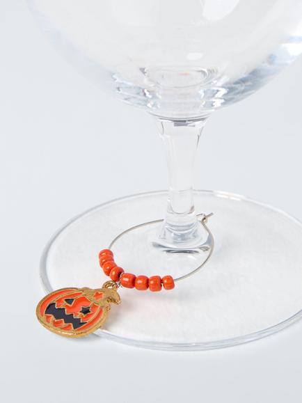 John Lewis Halloween Wine Glass Charms, Set of 6 - view 2, Multi