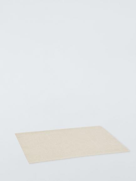 John Lewis Lule Scandi Ribbed Cotton Placemats, Set of 2, Natural - view 2, Natural