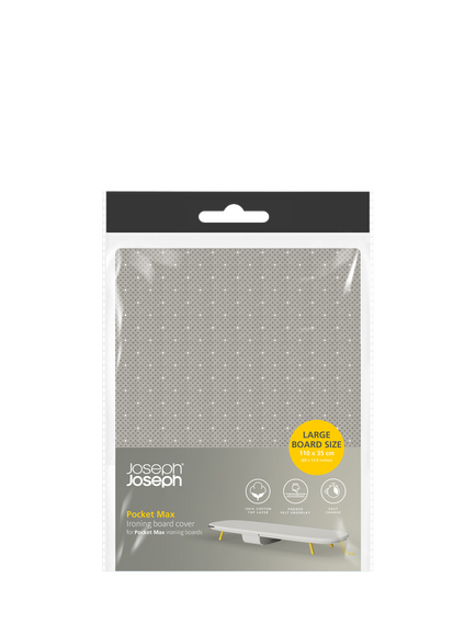 Joseph Joseph Pocket Max Ironing Board Cover, Ecru, Ecru